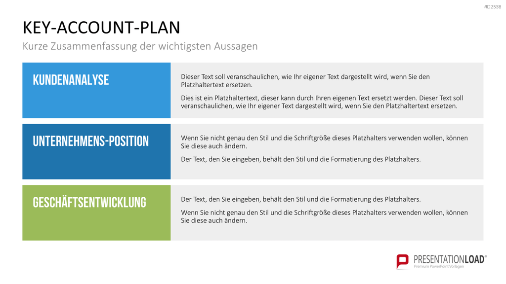 Key-Account-Management-Toolbox PowerPoint-Vorlage