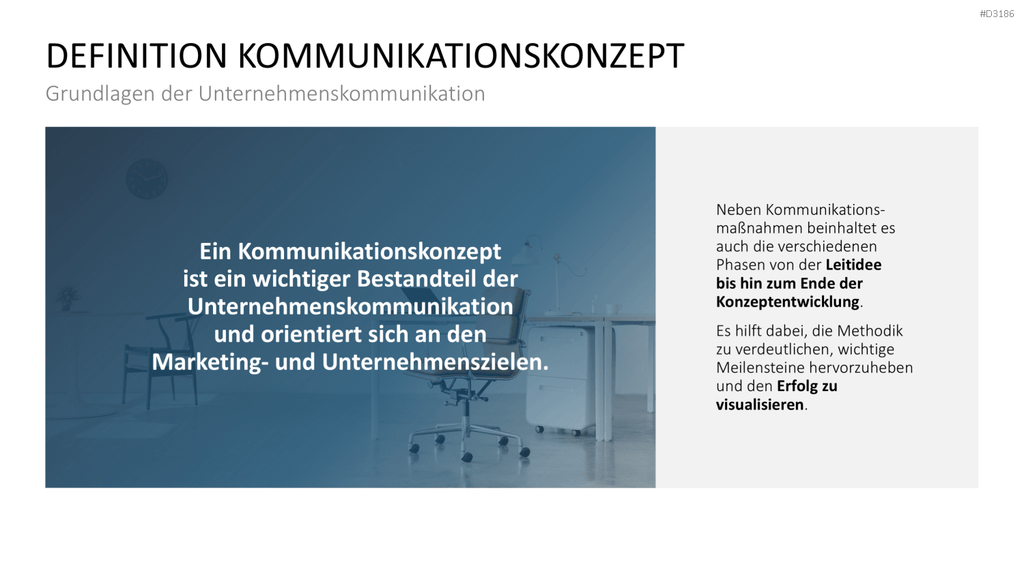 Kommunikationskonzept PowerPoint-Vorlage