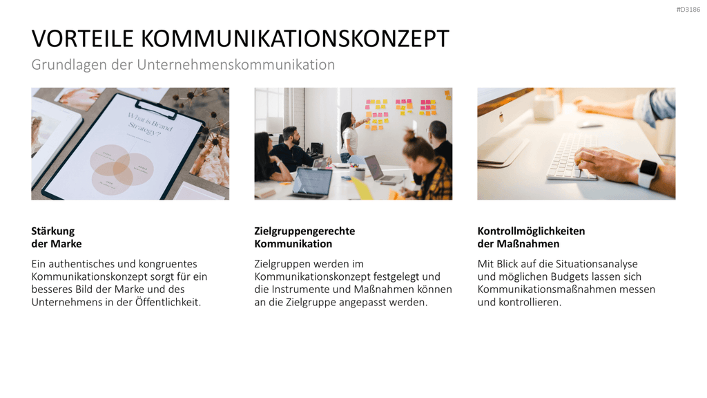 Kommunikationskonzept PowerPoint-Vorlage