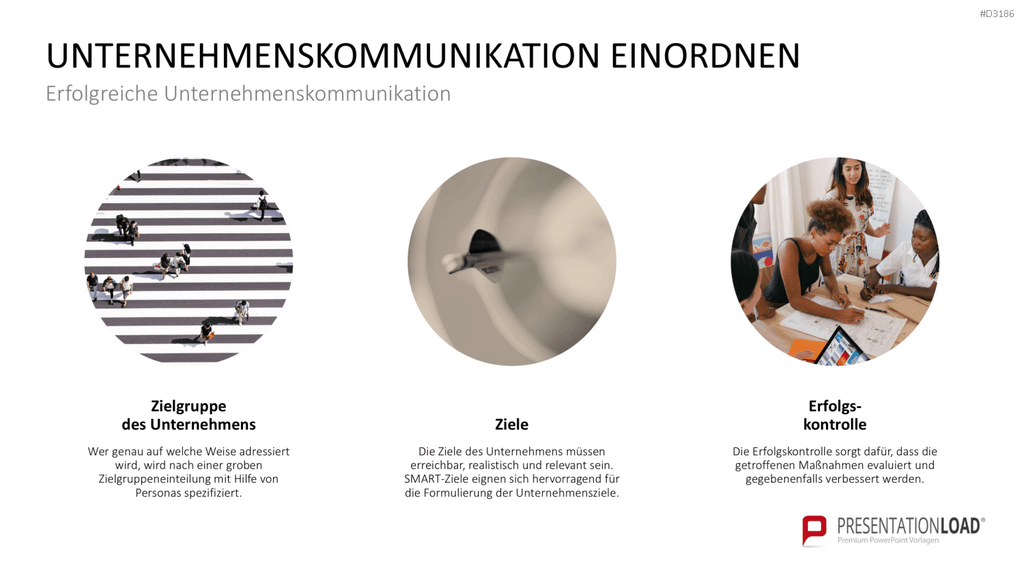 Kommunikationskonzept PowerPoint-Vorlage