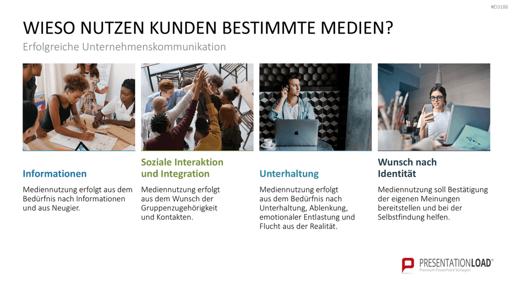 Kommunikationskonzept PowerPoint-Vorlage