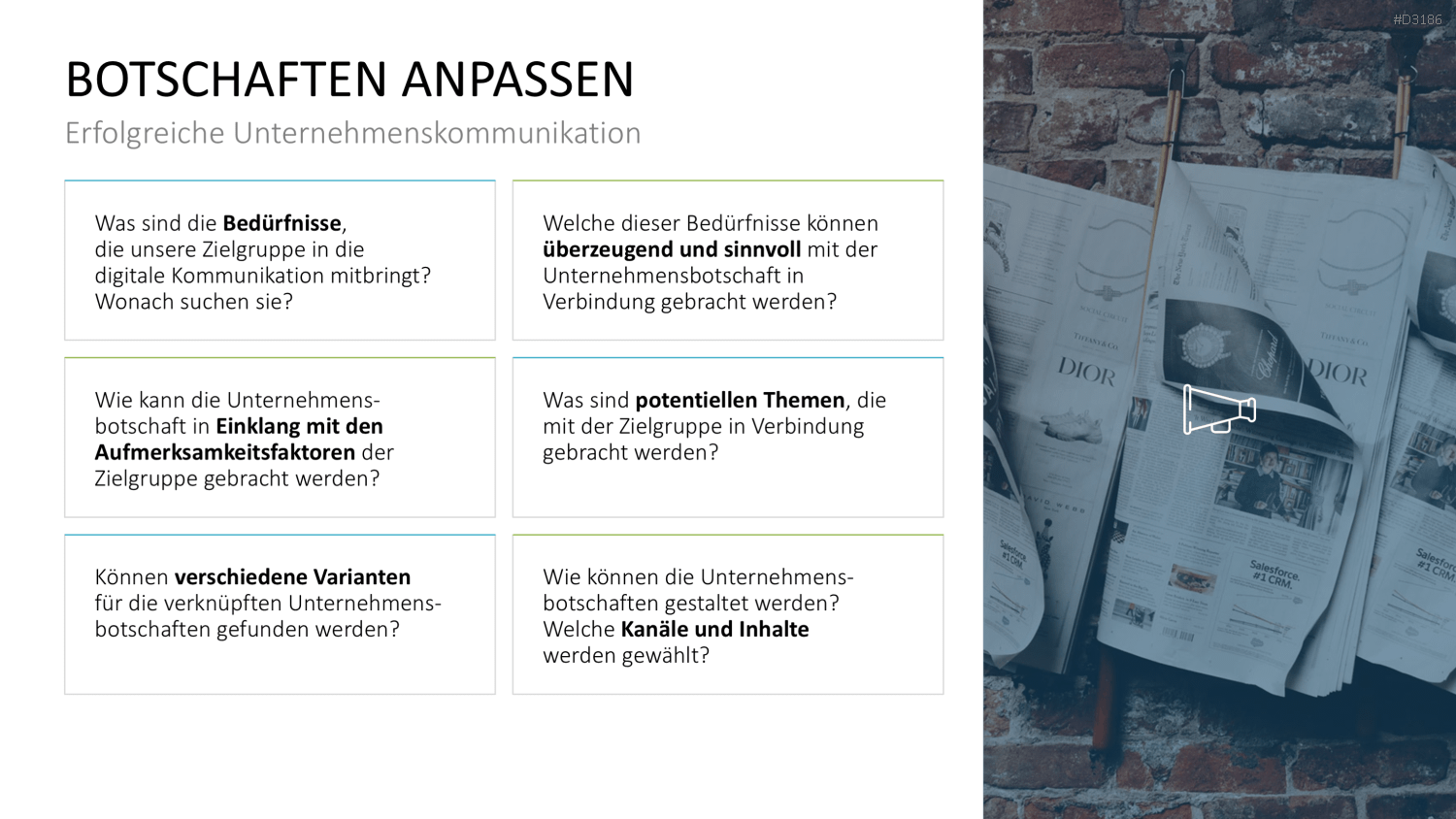 Kommunikationskonzept PowerPoint-Vorlage