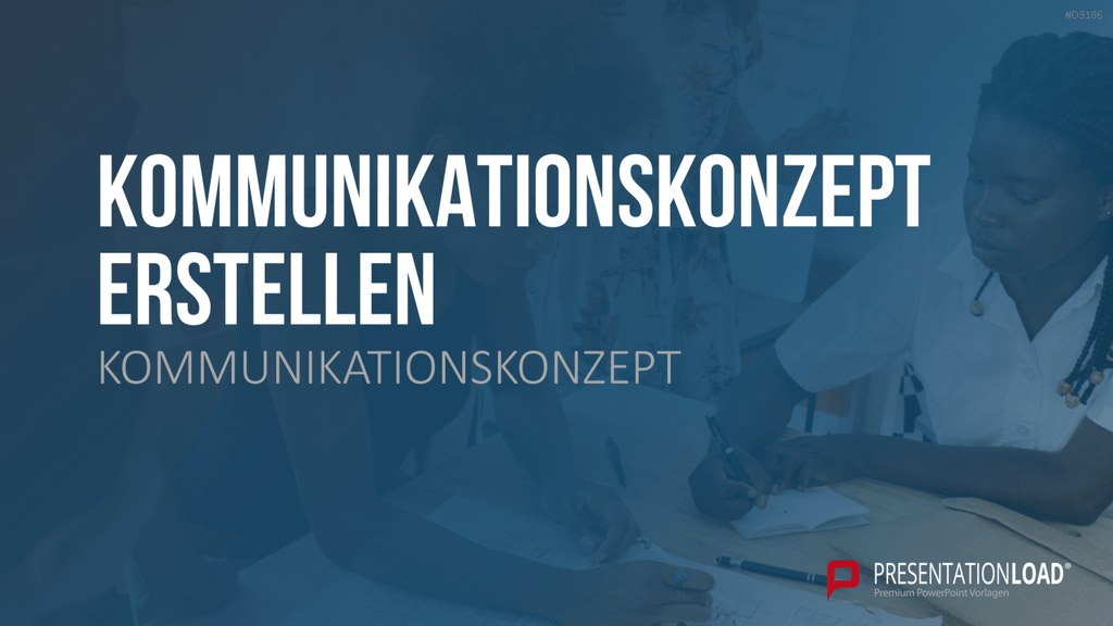 Kommunikationskonzept PowerPoint-Vorlage