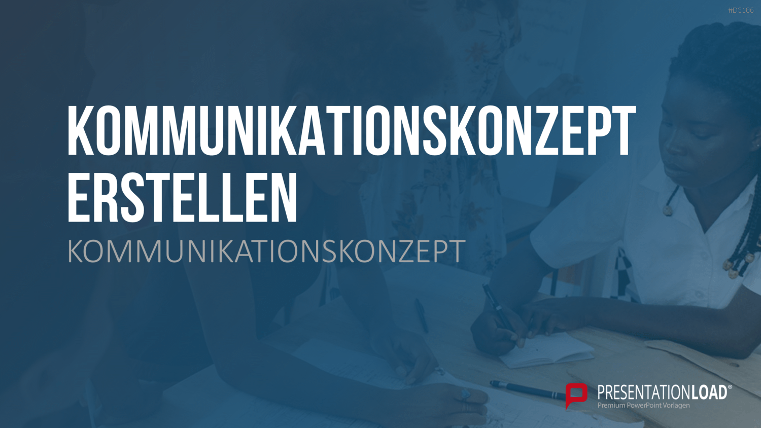 Kommunikationskonzept PowerPoint-Vorlage