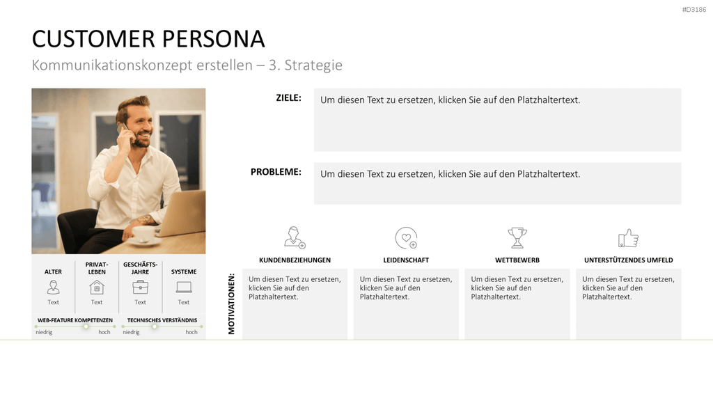 Kommunikationskonzept PowerPoint-Vorlage