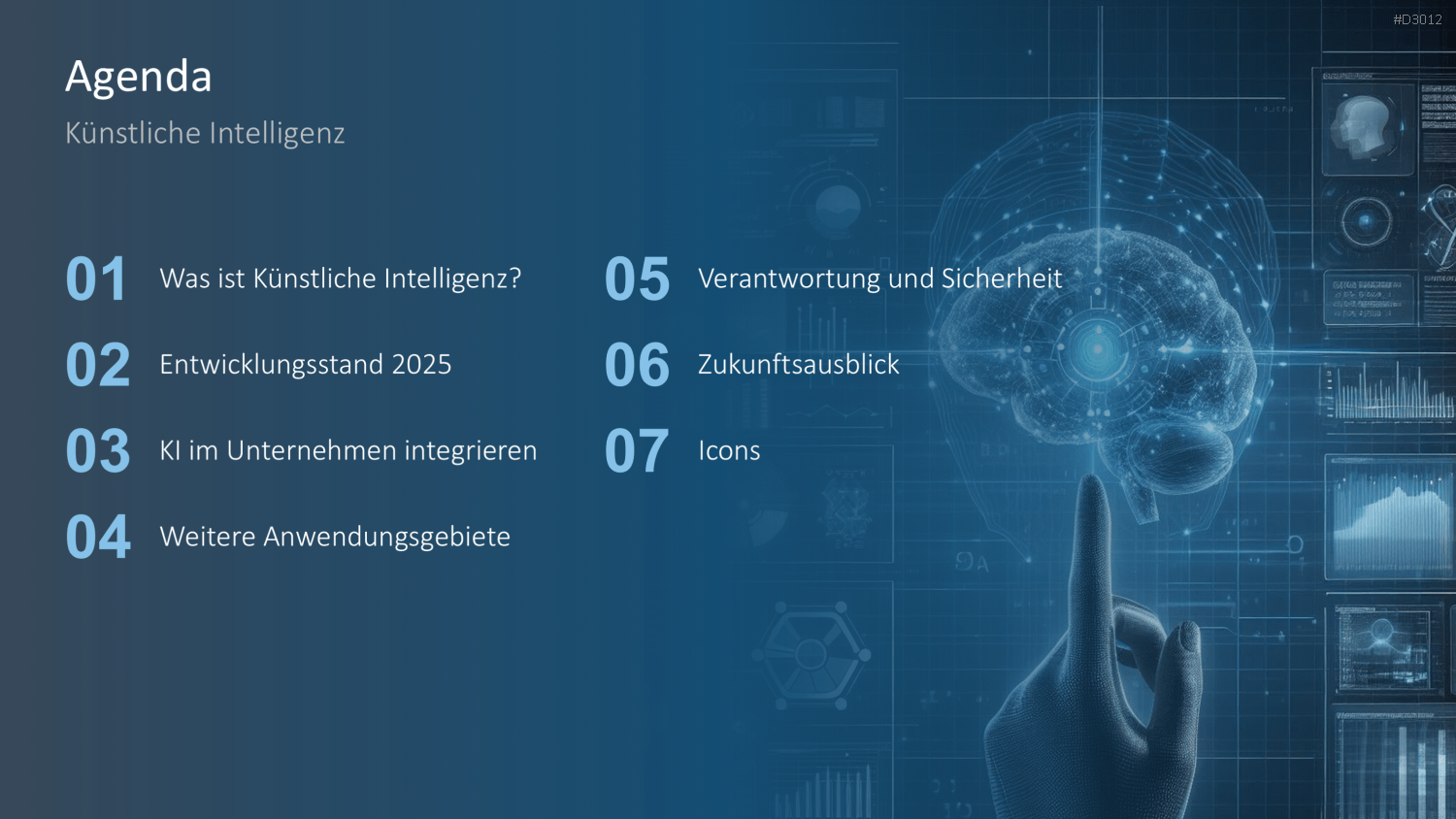 Künstliche Intelligenz PowerPoint-Vorlage