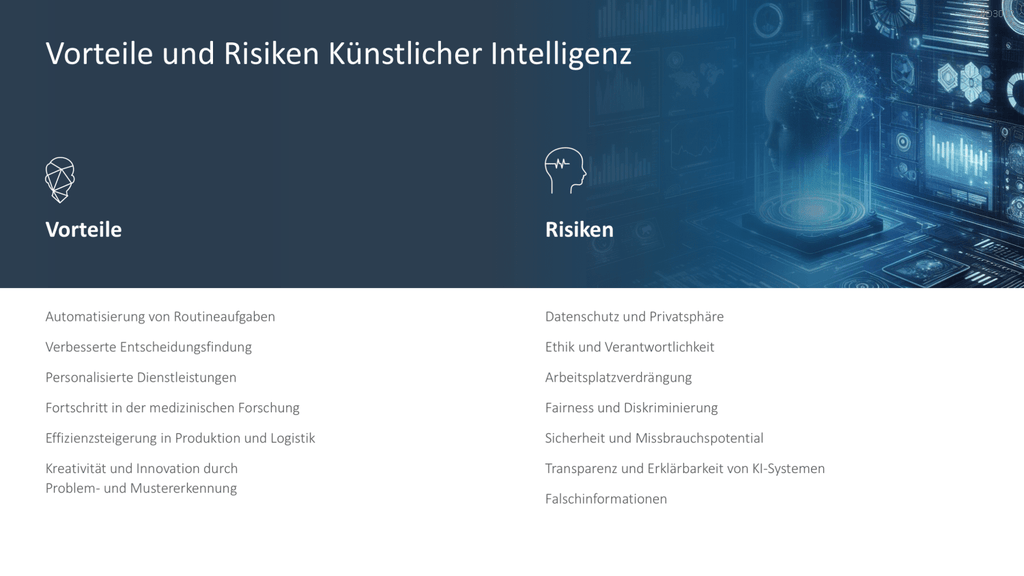 Künstliche Intelligenz PowerPoint-Vorlage