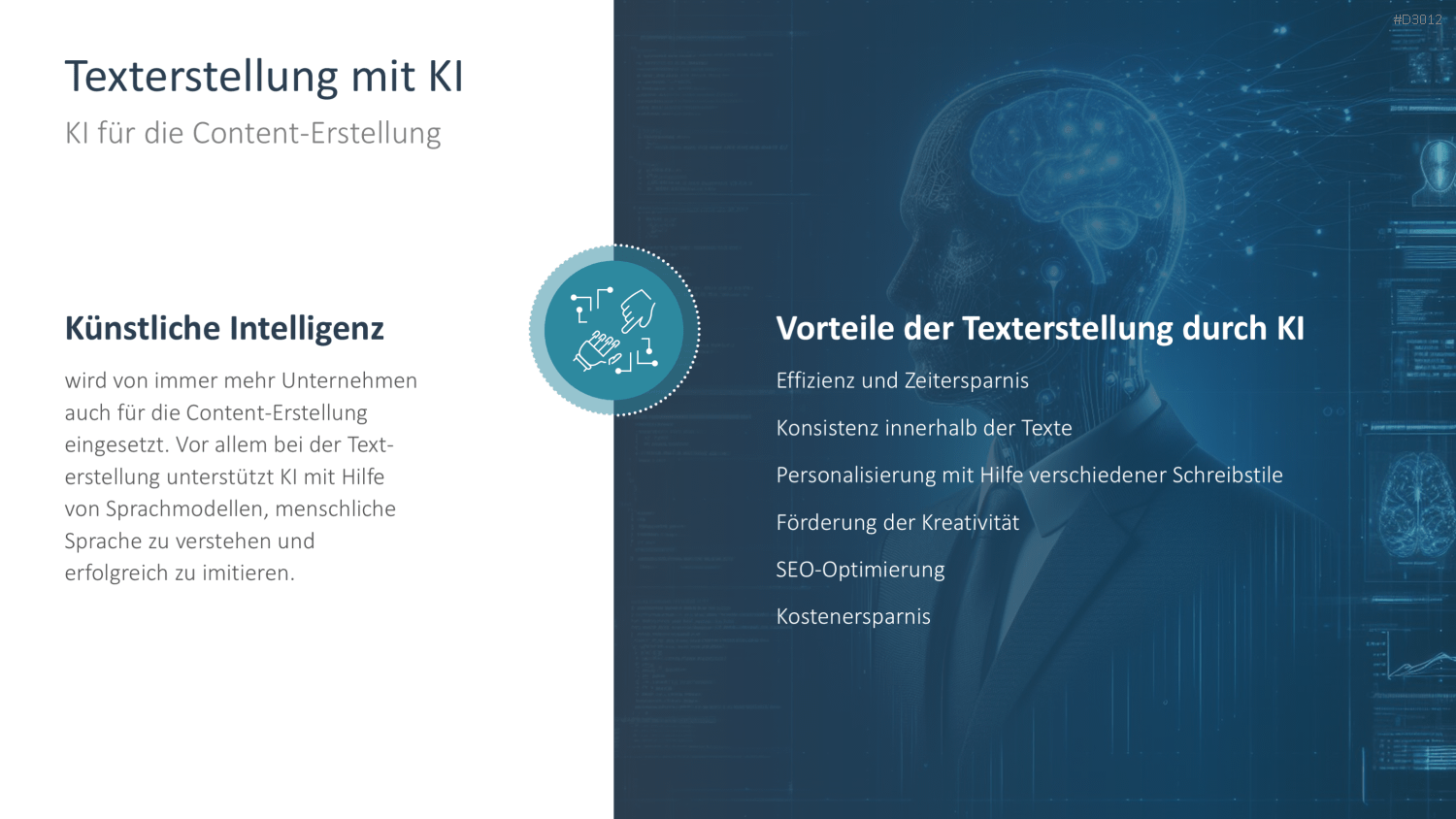 Künstliche Intelligenz PowerPoint-Vorlage