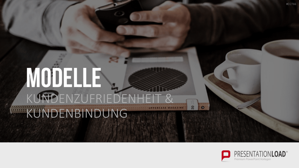 Kundenbindung & Kundenzufriedenheit PPT-Vorlage