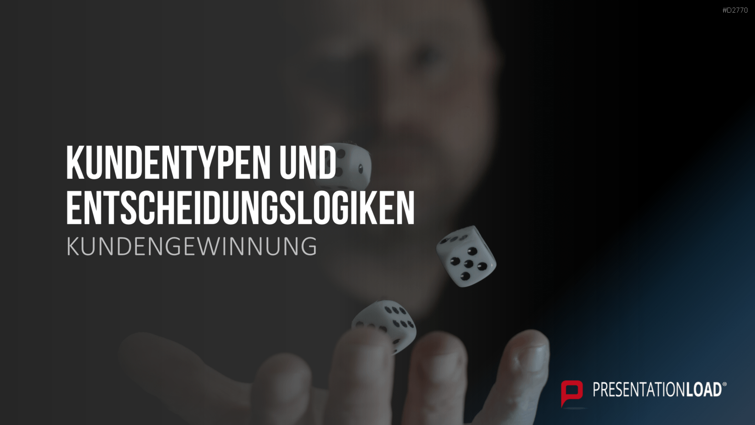 Kundengewinnung PPT-Vorlage