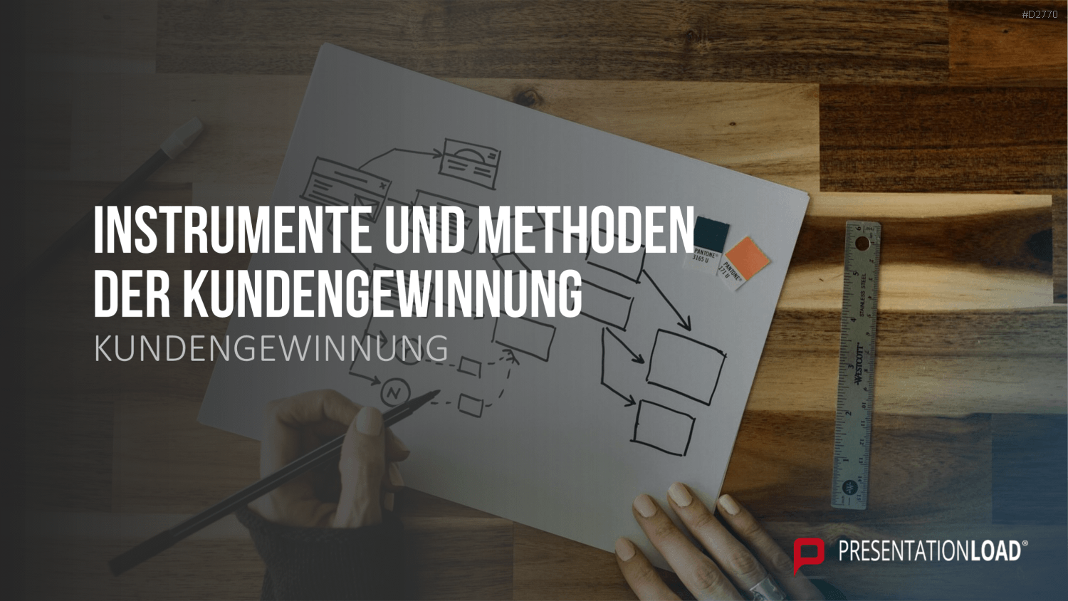 Kundengewinnung PPT-Vorlage