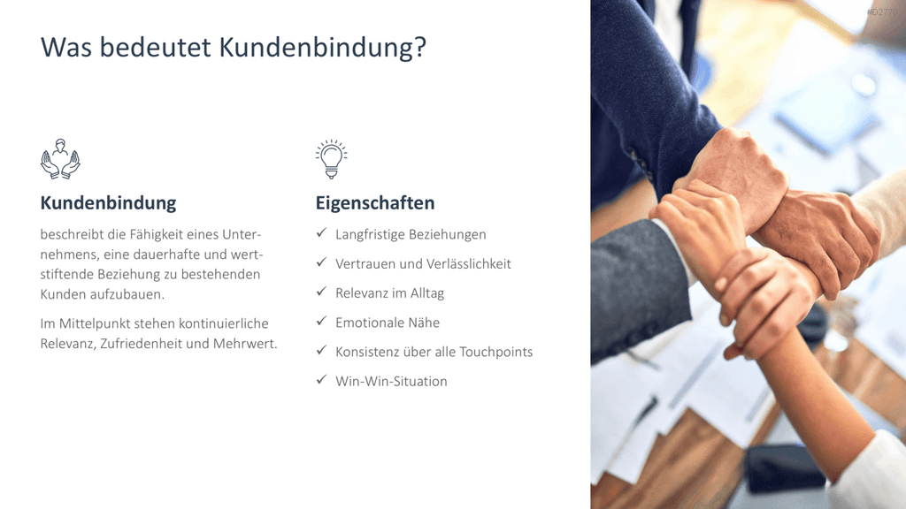 Kundengewinnung PPT-Vorlage