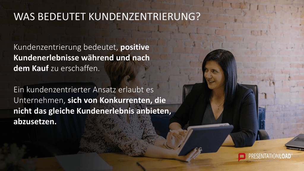 Kundenzentrierung (Customer Centricity) PowerPoint-Vorlage
