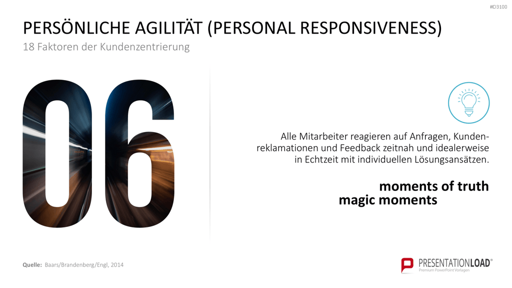 Kundenzentrierung (Customer Centricity) PowerPoint-Vorlage