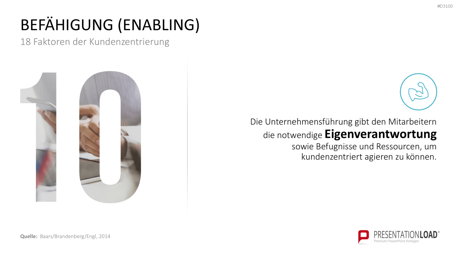 Kundenzentrierung (Customer Centricity) PowerPoint-Vorlage