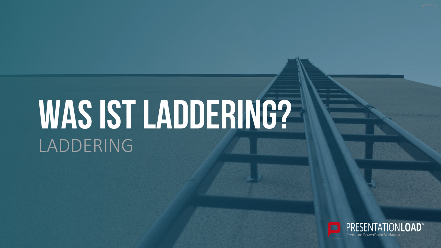 Laddering PowerPoint-Vorlage