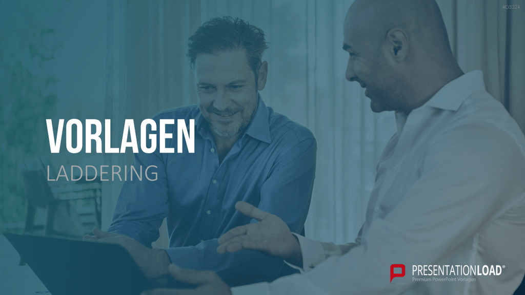 Laddering PowerPoint-Vorlage