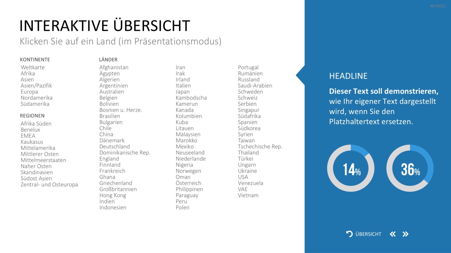 Landkarten Paket für Unternehmen PowerPoint-Vorlage