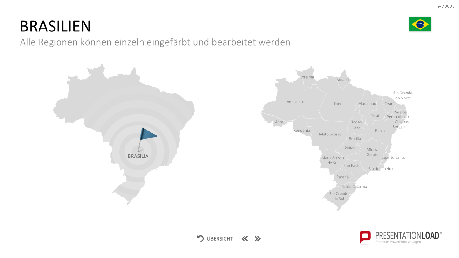 Landkarten Paket für Unternehmen PowerPoint-Vorlage