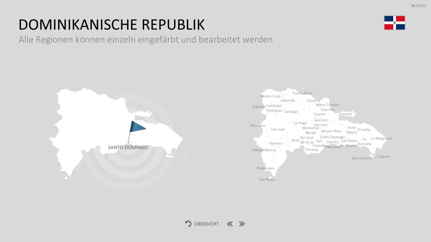 Landkarten Paket für Unternehmen PowerPoint-Vorlage