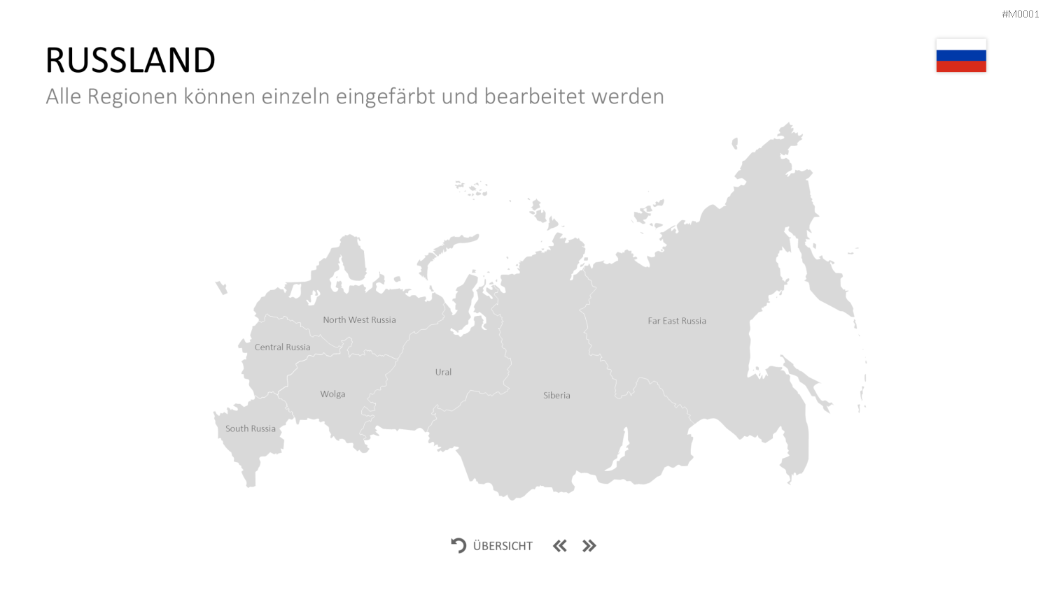 Landkarten Paket für Unternehmen PowerPoint-Vorlage