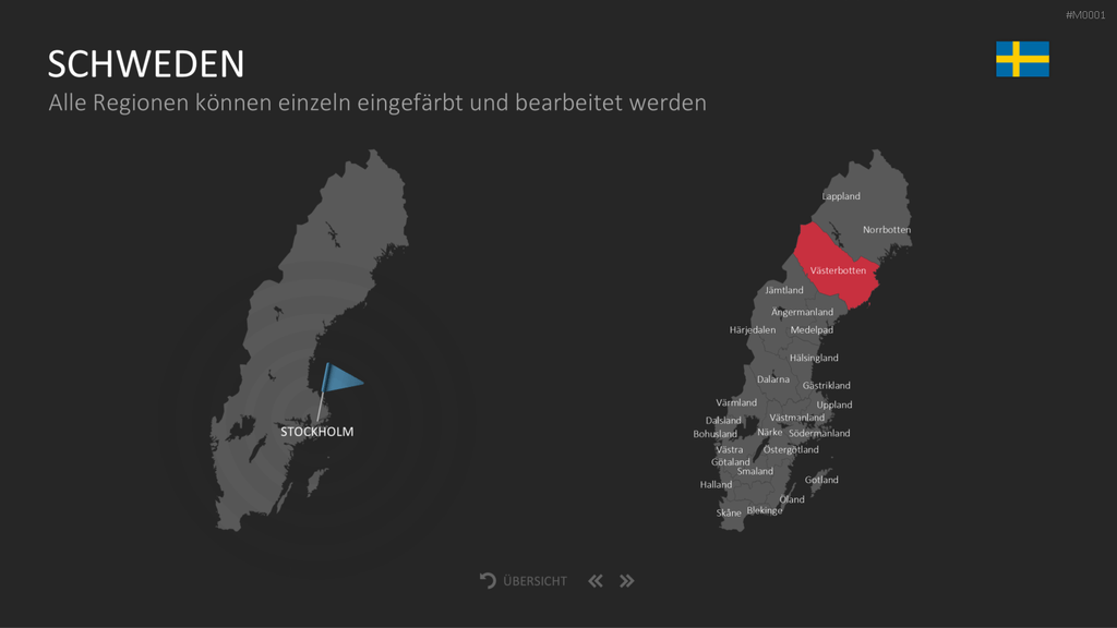 Landkarten Paket für Unternehmen PowerPoint-Vorlage
