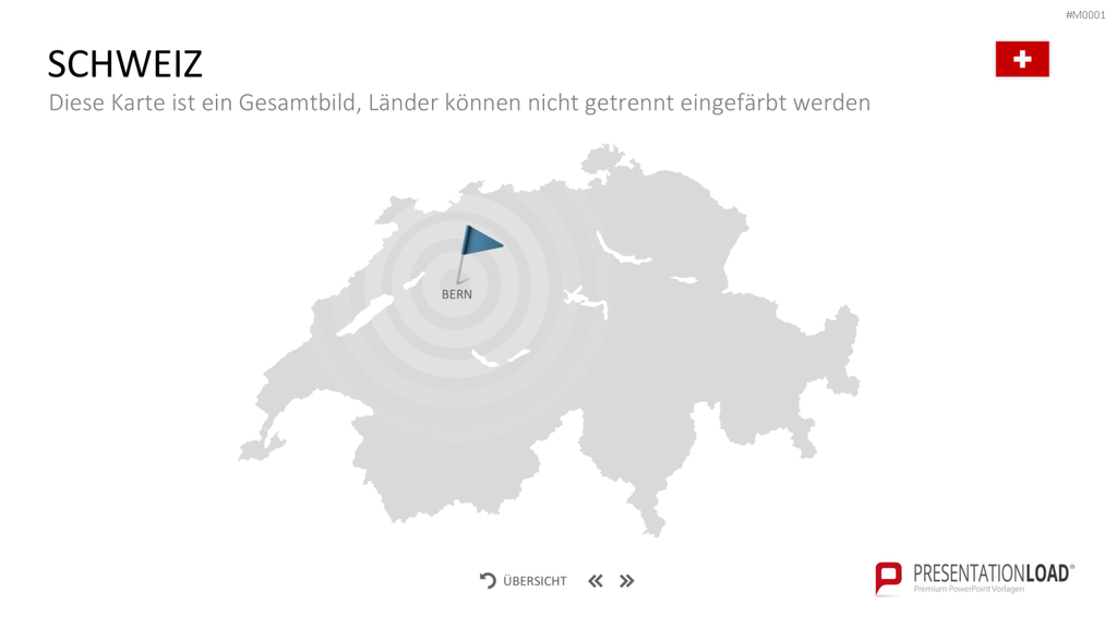 Landkarten Paket für Unternehmen PowerPoint-Vorlage