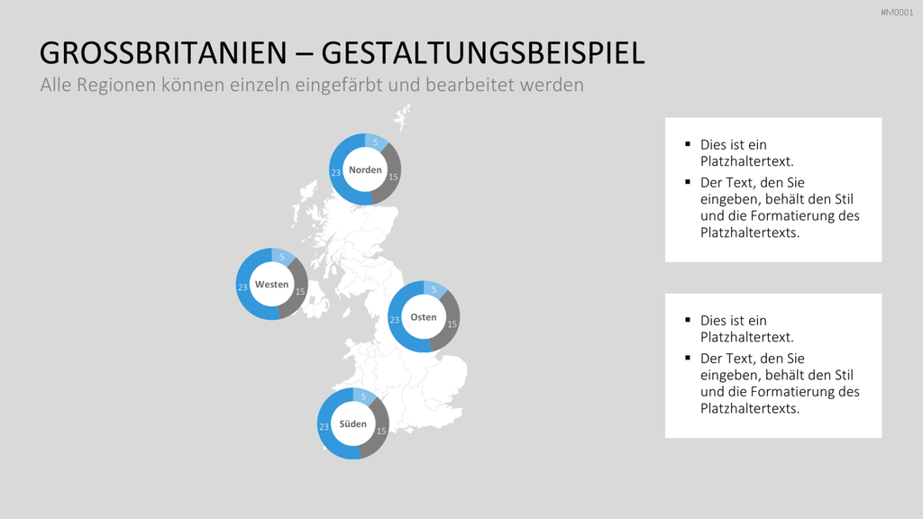 Landkarten Paket für Unternehmen PowerPoint-Vorlage