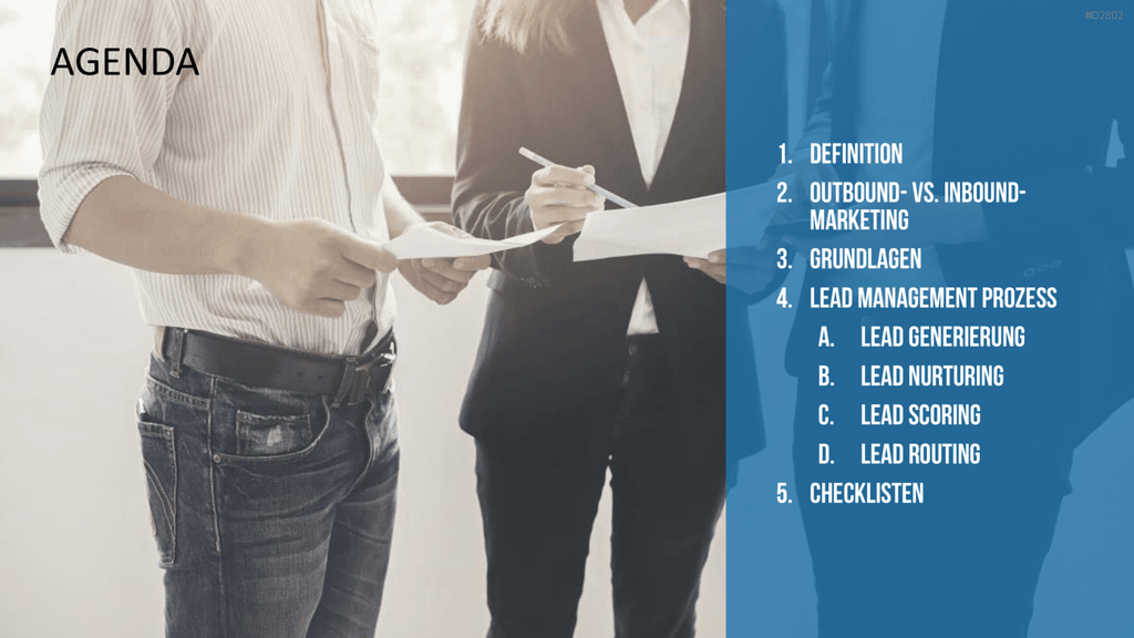Lead Management PowerPoint-Vorlage
