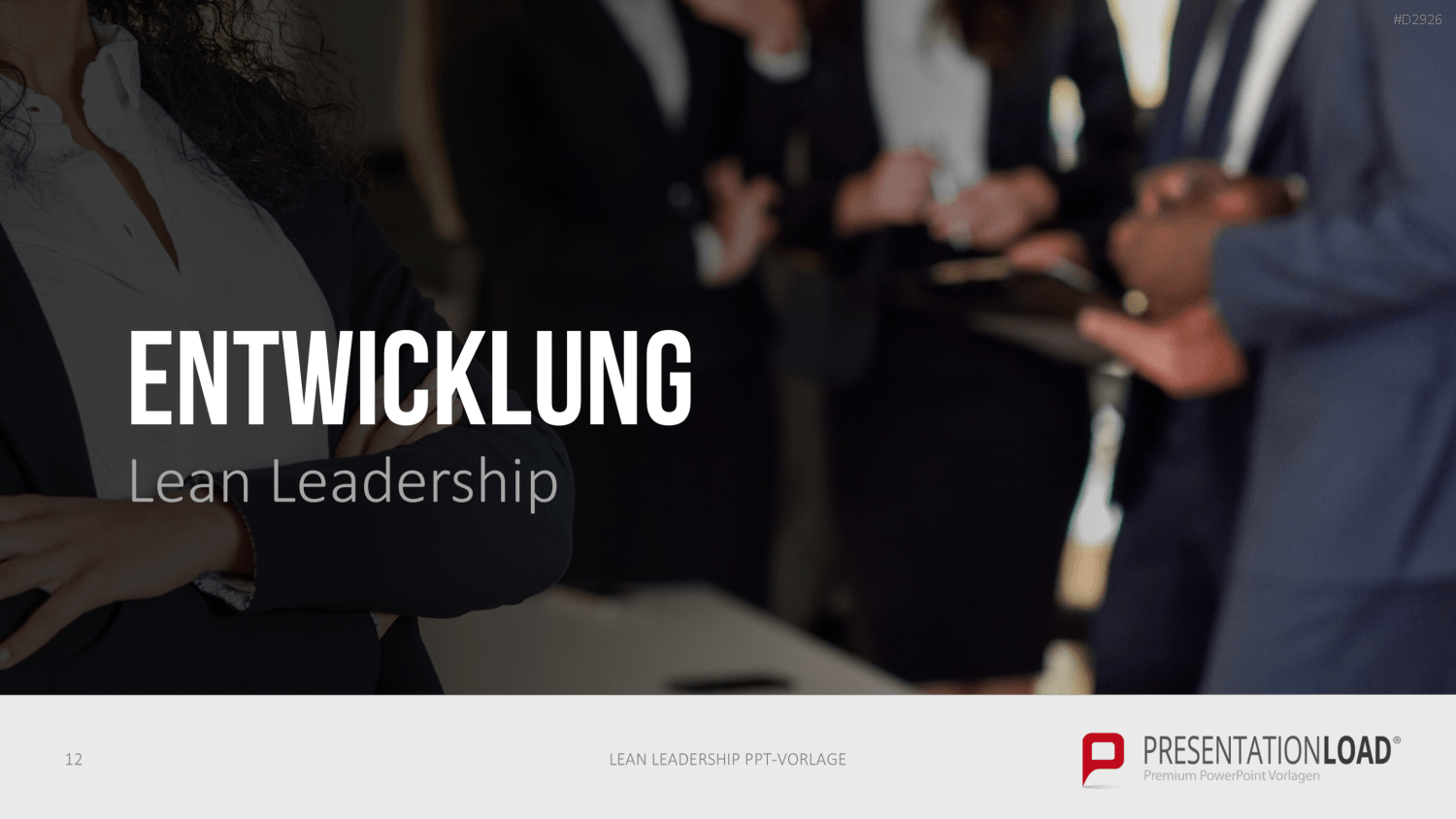 Lean Leadership PowerPoint-Vorlage