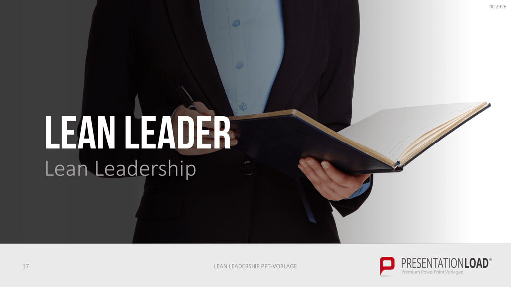 Lean Leadership PowerPoint-Vorlage
