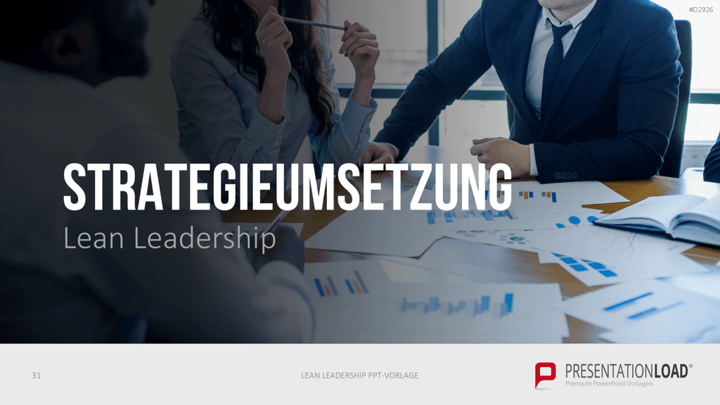 Lean Leadership PowerPoint-Vorlage