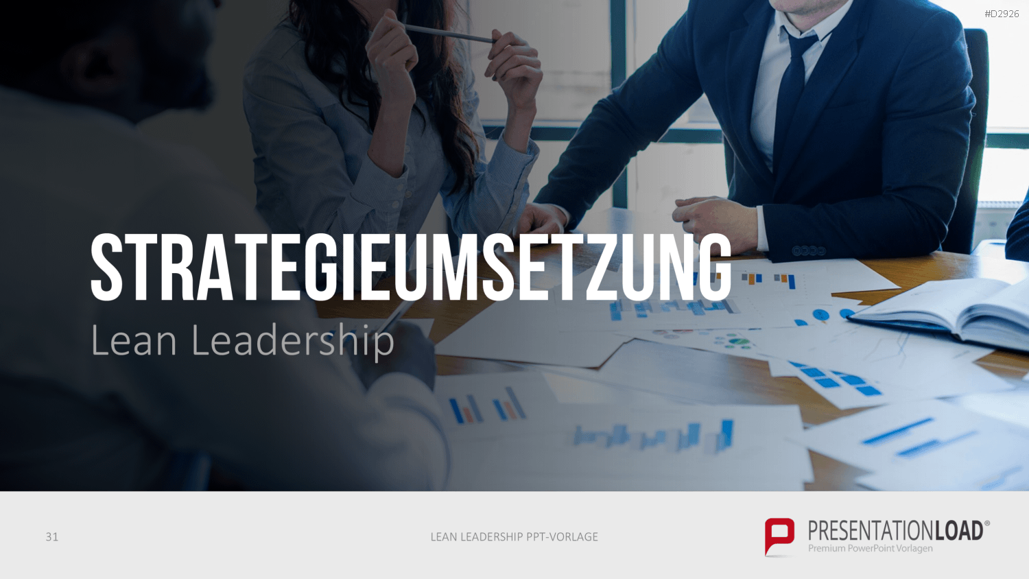 Lean Leadership PowerPoint-Vorlage