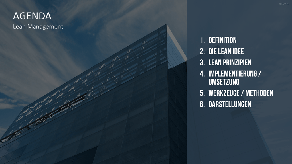 Lean Management PowerPoint-Vorlage