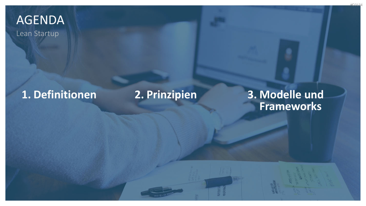 Lean Startup Methode PowerPoint-Vorlage