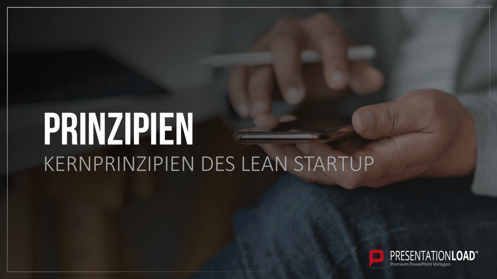 Lean Startup Methode PowerPoint-Vorlage