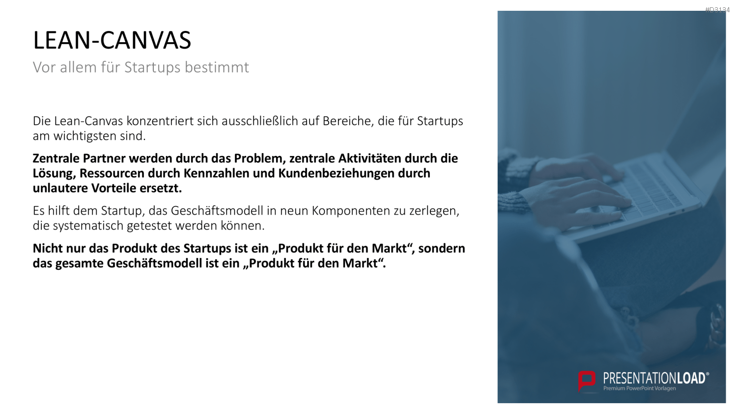 Lean Startup Methode PowerPoint-Vorlage