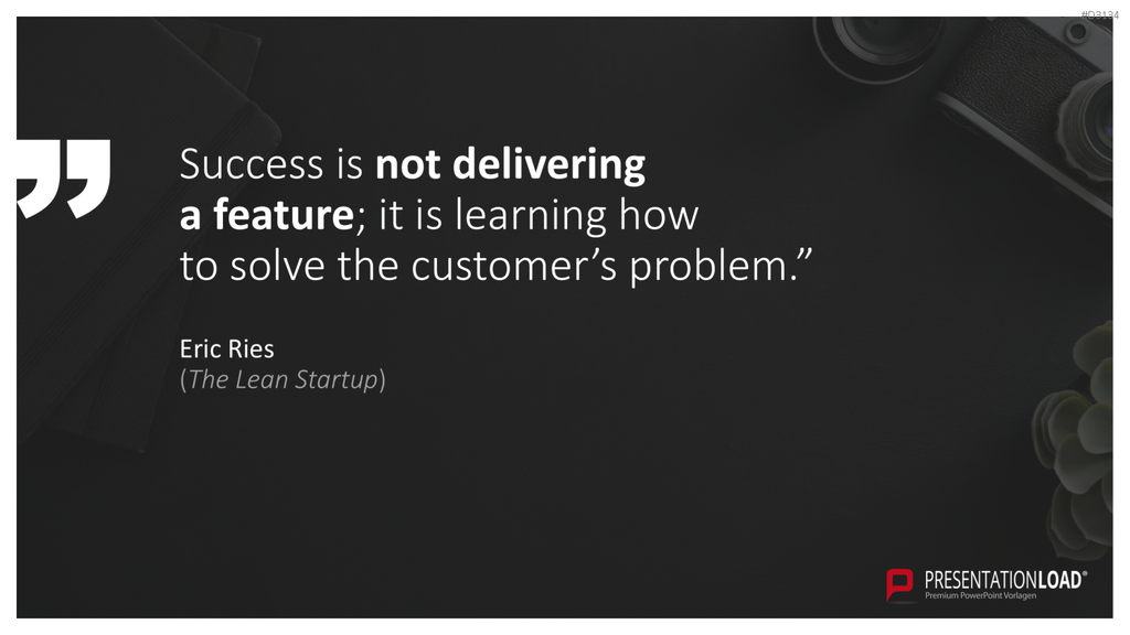 Lean Startup Methode PowerPoint-Vorlage