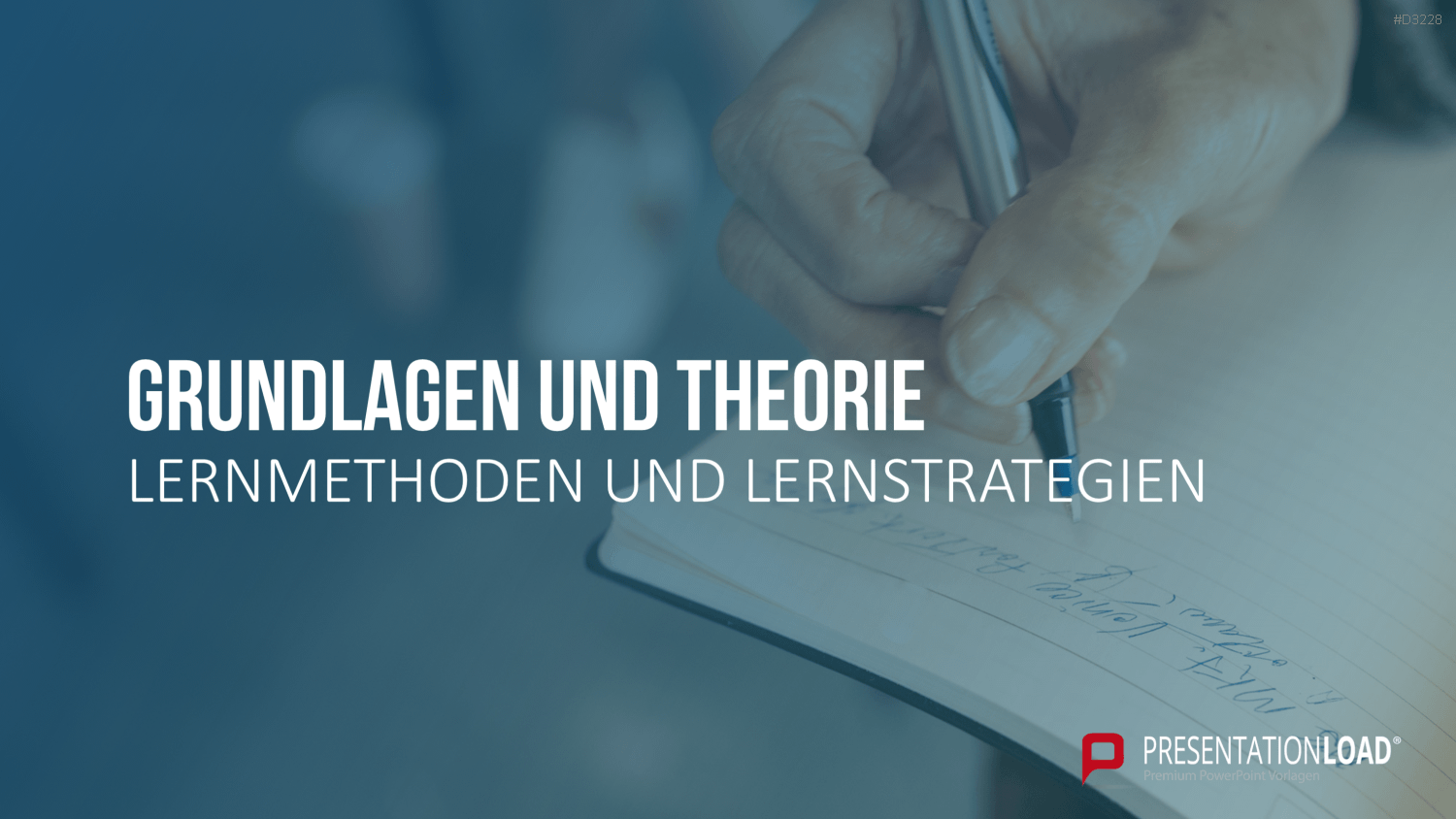 Lernmethoden und Lernstrategien PowerPoint-Vorlage