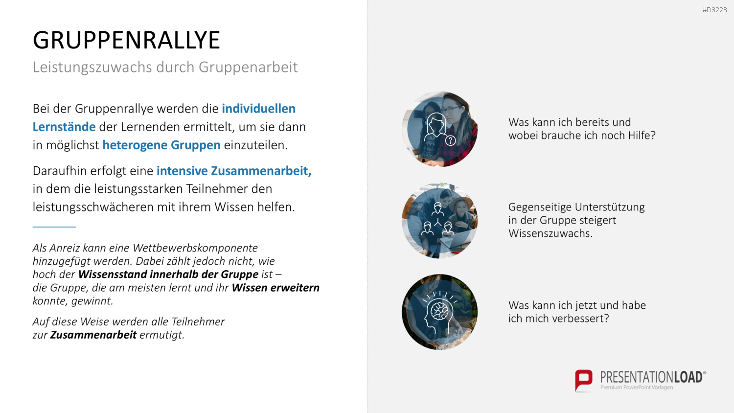 Lernmethoden und Lernstrategien PowerPoint-Vorlage