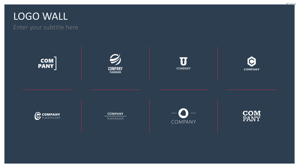 PowerPoint Folie mit Firmenlogos
