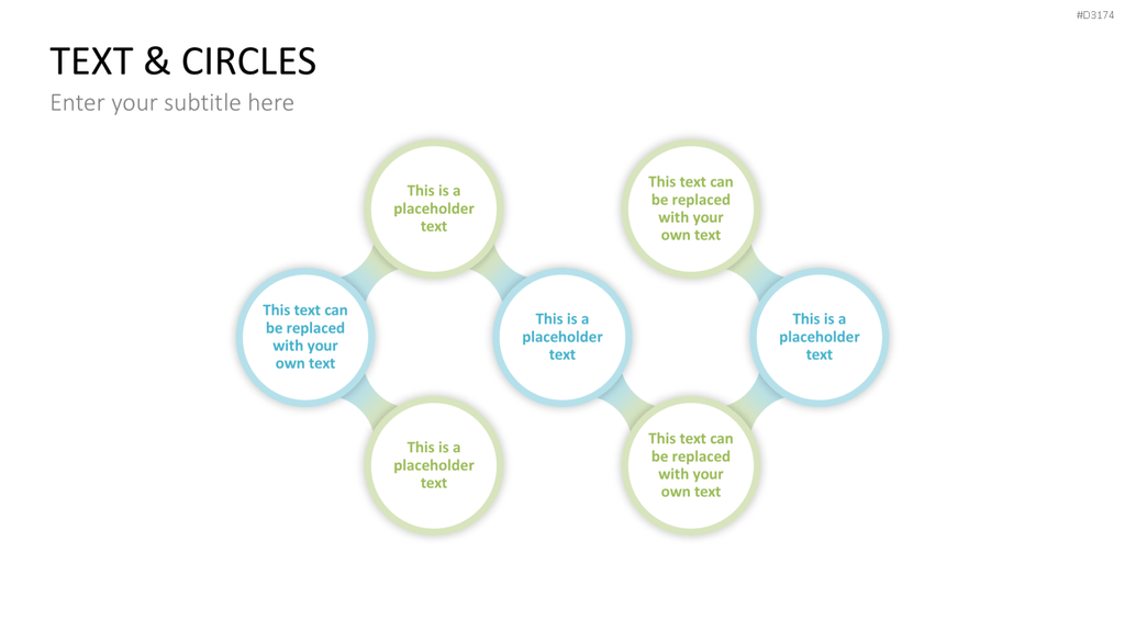 Kreisdiagramm PowerPoint Business Vorlage