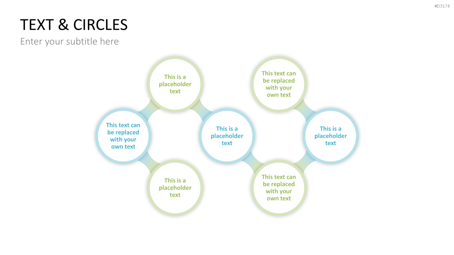Kreisdiagramm PowerPoint Business Vorlage