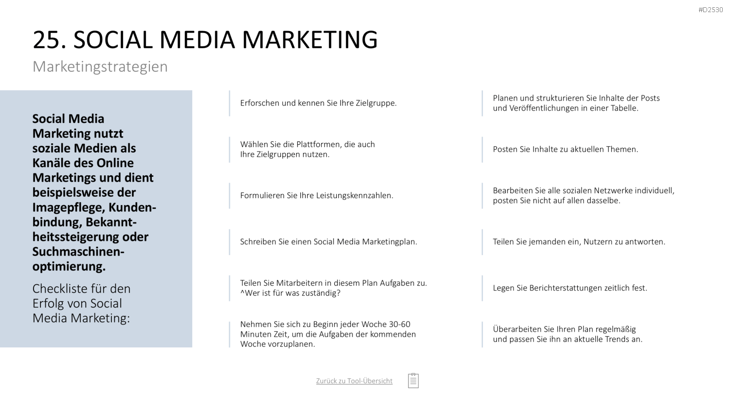 Marketing-Toolbox PowerPoint-Vorlage