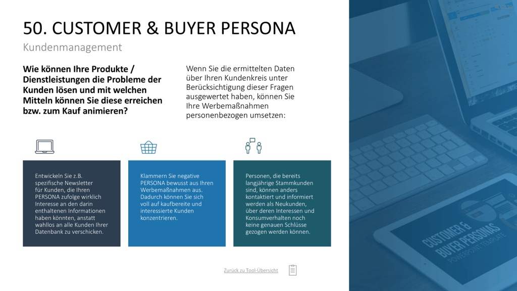 Marketing-Toolbox PowerPoint-Vorlage