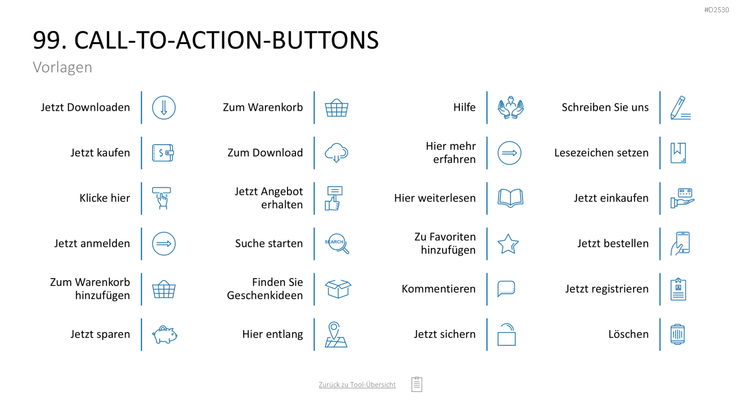 Marketing-Toolbox PowerPoint-Vorlage