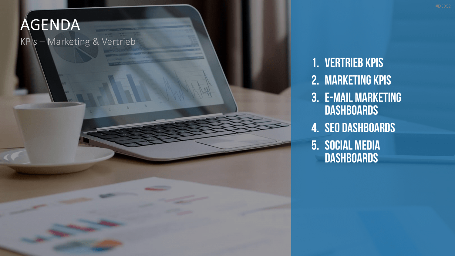 Marketing & Vertrieb KPIs PowerPoint-Vorlage