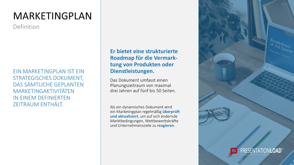 Marketingplan PowerPoint-Vorlage