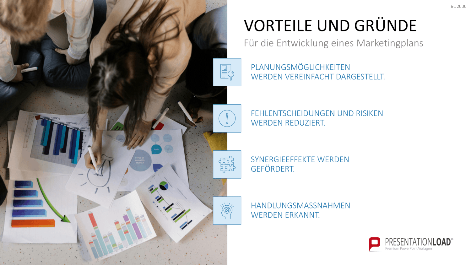 Marketingplan PowerPoint-Vorlage