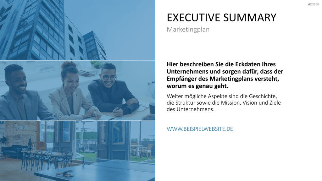 Marketingplan PowerPoint-Vorlage